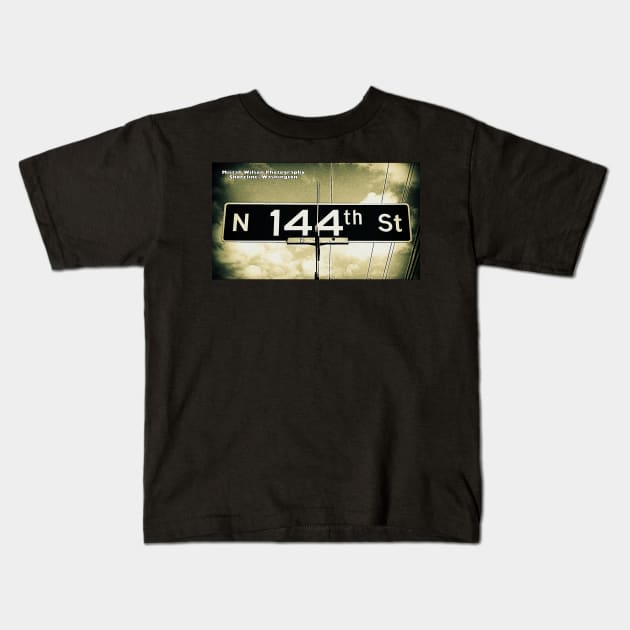 North 144th Street, Shoreline, WA by MWP Kids T-Shirt by MistahWilson